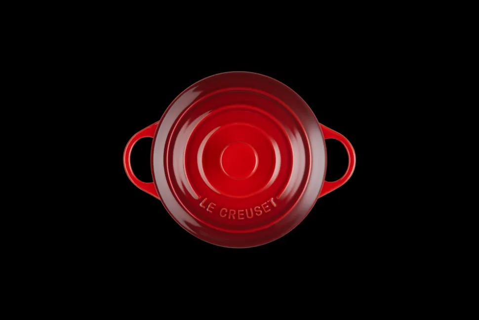 Mini Round Cocotte in Cerise