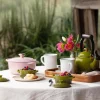Mini Round Cocotte in Olive
