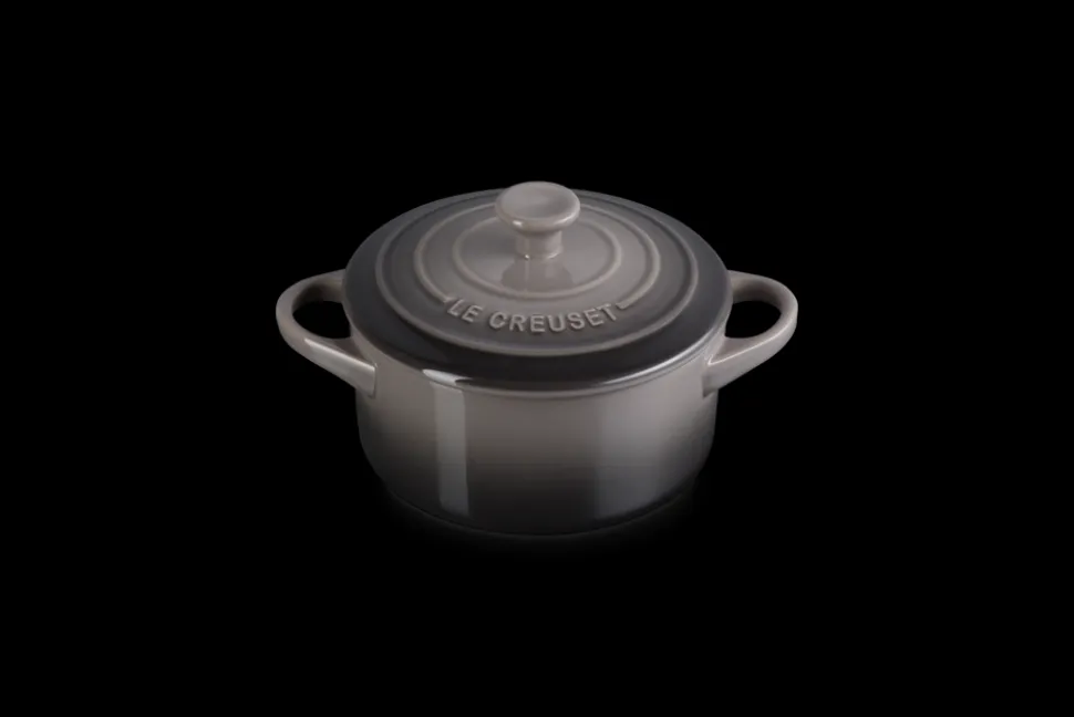 Mini Round Cocotte in Oyster