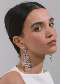 Mirella Earrings in Crystal