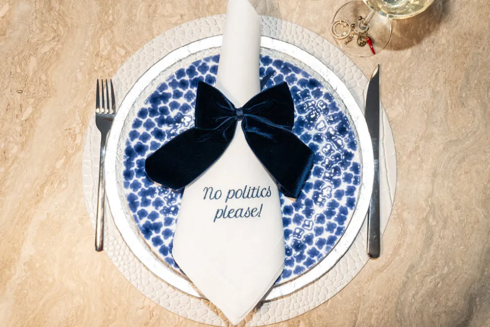 Mixed Messages Dinner Napkins, Set of 12