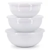 Mixing Bowls in Solid White