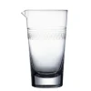 Mixing Glass With Ovals Design