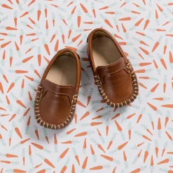 Moccasin for Baby Natural Brown