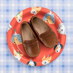 Moccasin for Baby Natural Brown