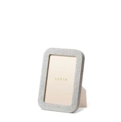 Modern Shagreen Frame, Dove