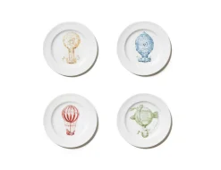 Mongolfiere Single Plates Collection, Set of 4