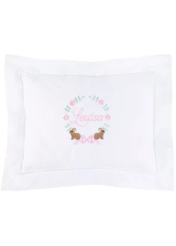 Monogram Boudoir Pillow