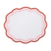 Morgan Placemat and Napkin Set in Pink