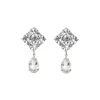 Morgana Earrings in Crystal