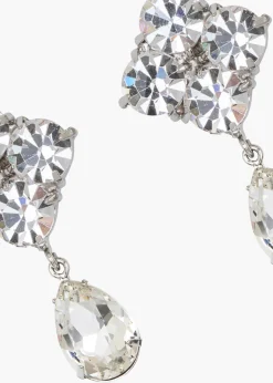 Morgana Earrings in Crystal