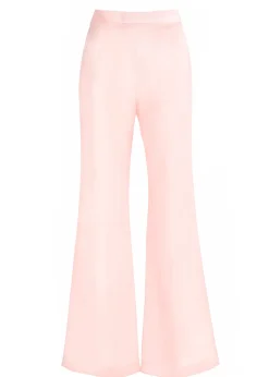 Morganite Faille Cropped Tuxedo Trouser