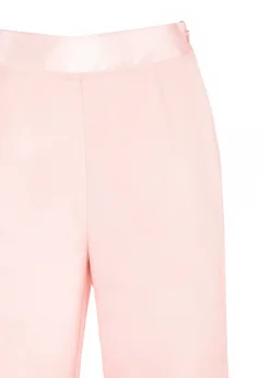 Morganite Faille Cropped Tuxedo Trouser