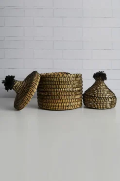 Moroccan Bread Basket, Set of 2
