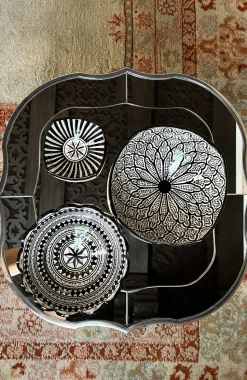 Moroccan Ceramic Nesting Bowls