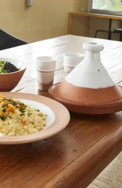 Moroccan Cooking Tagine for Two in Contemporary