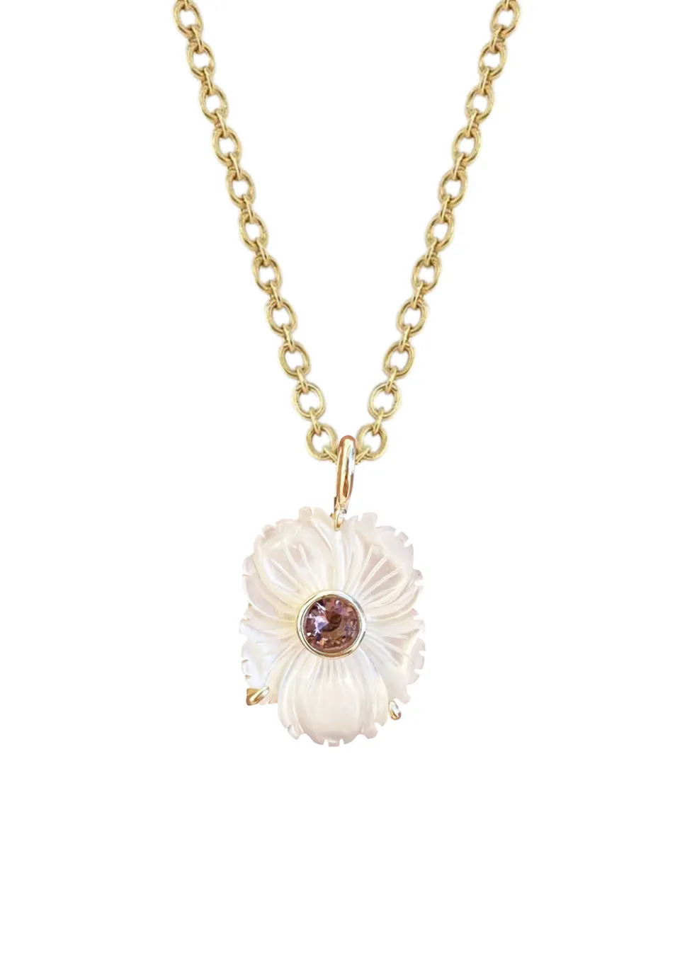 Mother Of Pearl Month Charm