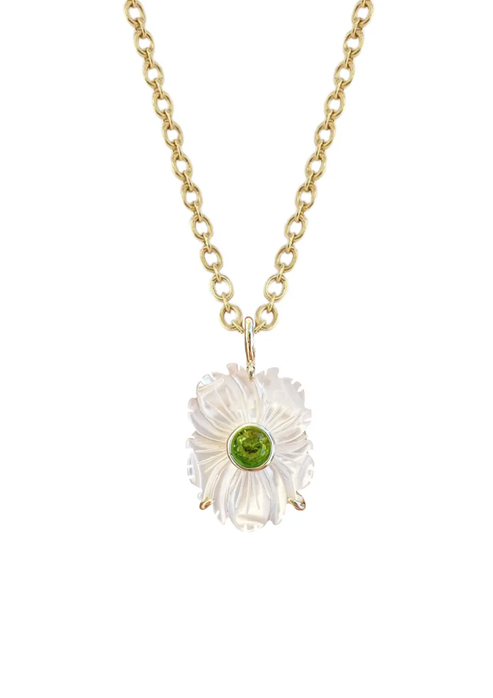 Mother Of Pearl Month Charm