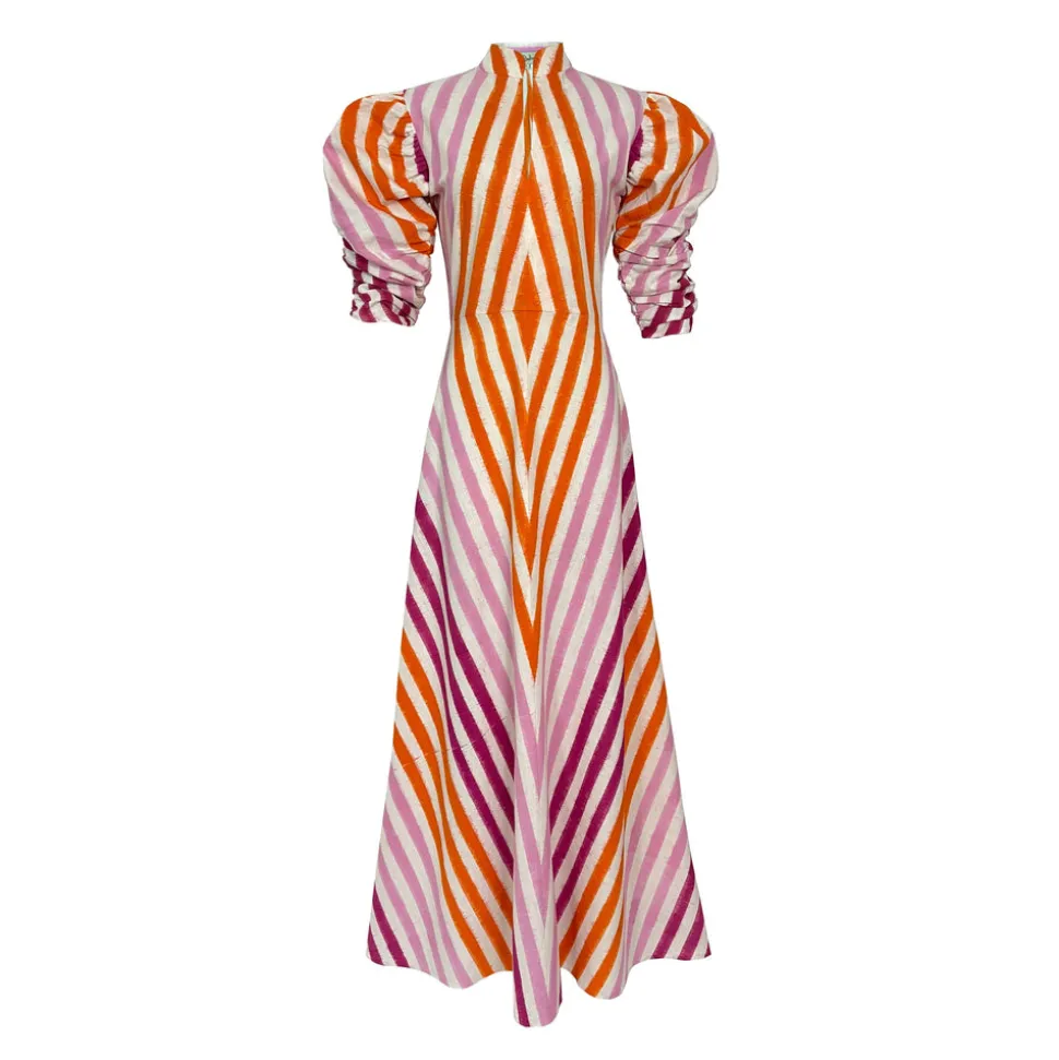 Multicolor Illusion Dress