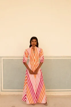 Multicolor Illusion Dress