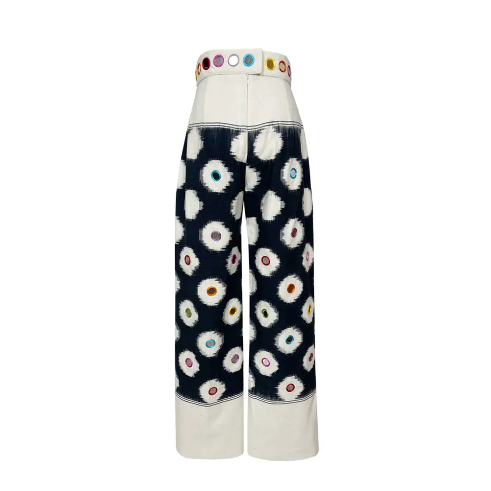 Multicolor Mirror Trousers