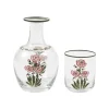 Murano Garofano Hand-Painted Bedside Set