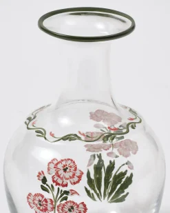Murano Garofano Hand-Painted Bedside Set