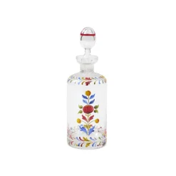 Murano Hand-Painted Oil Bottle Multicolor