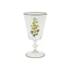 Murano Primrose Hand-Painted Water Glass