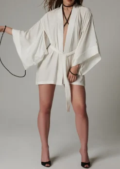 Muse Kimono in Ivory