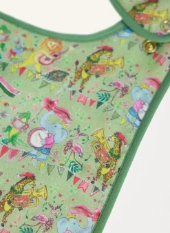 Musical Jubilee Bib in Green