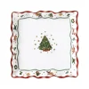 My Noel 9" Lace Square Tray
