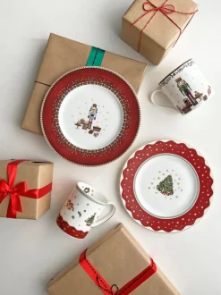My Noel Salad / Dessert Plate