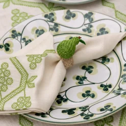 Napkin Rings Pear, Set Of 4
