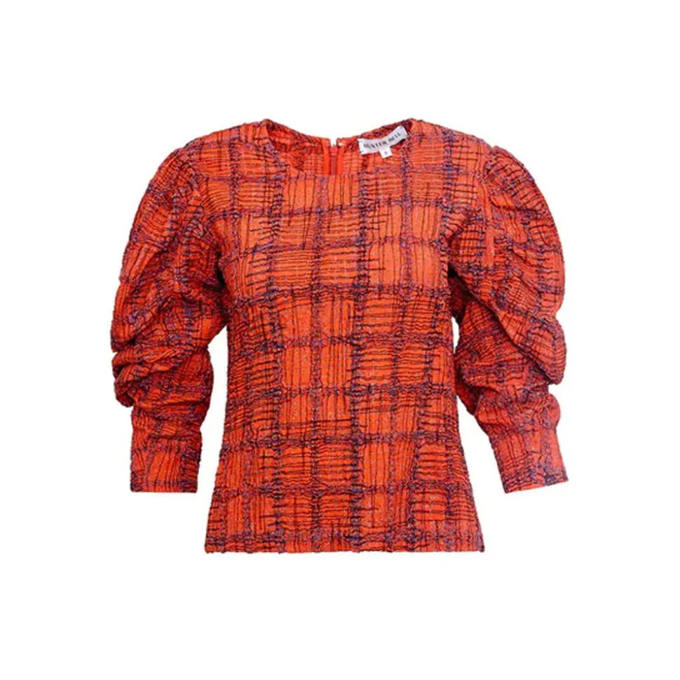 Natalie Top in Terracotta