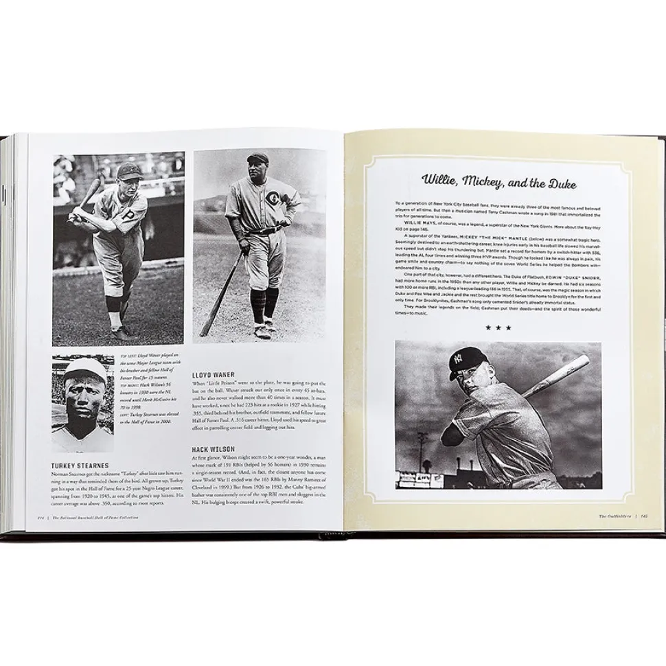 National Baseball Hall of Fame in Bonded Leather