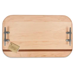Nautical Cleat Double Handle Charcuterie Board
