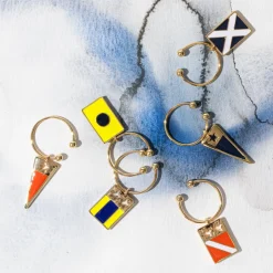 Nautical Wine Charms, Set of 6