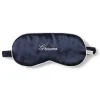 Navy Silk Groom Sleep Mask