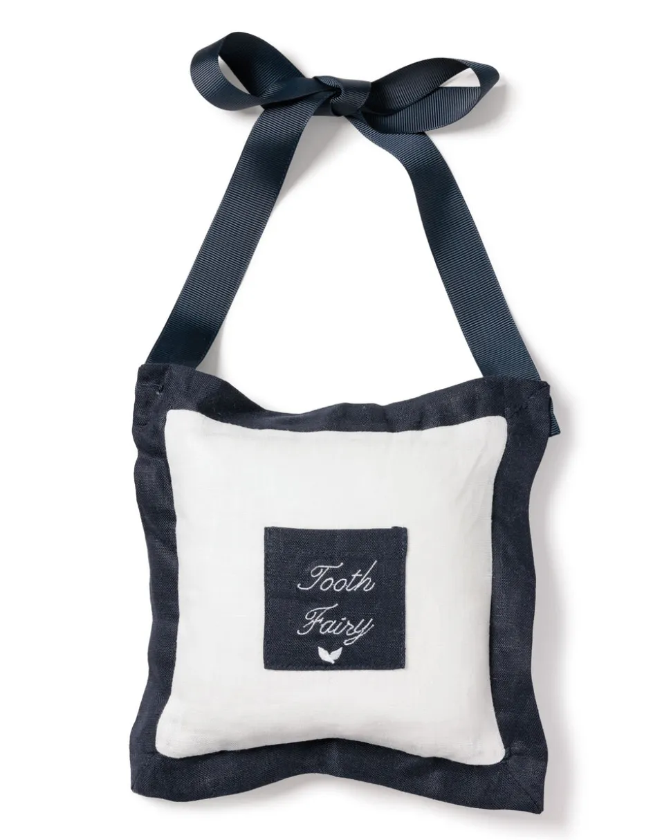 Navy Tooth Fairy Pillow