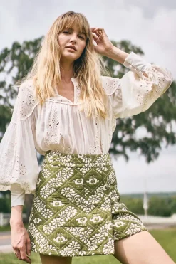 Naya Top in Ivory