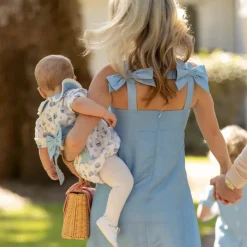 Nea Dress in Dutch Blue