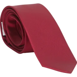 Neck Tie in Solid Red