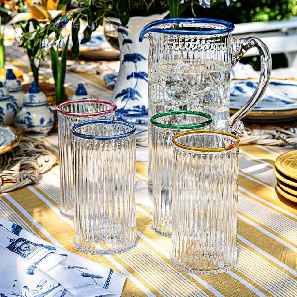 Nell Highball Assorted, Set of 4 in Multi