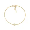 Nesting Gem Bracelet in Diamond