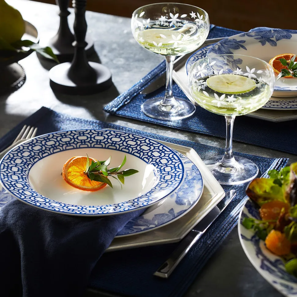 Newport Garden Gate Rimmed Soup Bowl