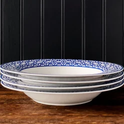 Newport Garden Gate Rimmed Soup Bowl