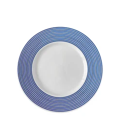 Newport Racing Stripe Rimmed Salad Plate