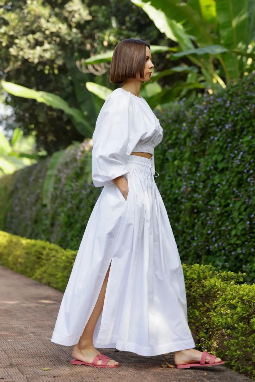 Newport Top in White