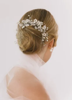 Nicola Comb in Crystal Pearl